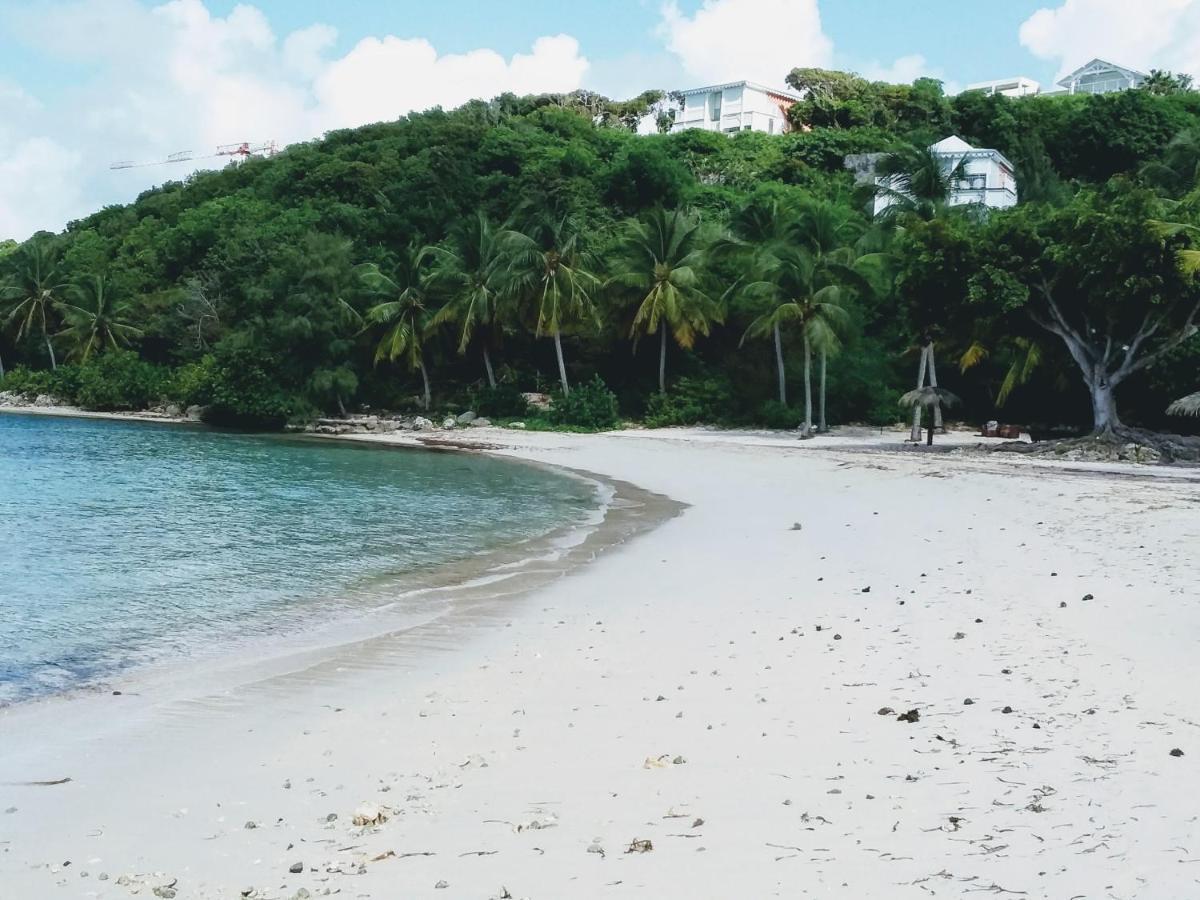 Studio Vue Mer Haut De Villa Anse Des Rochers Saint-Francois  Exterior foto
